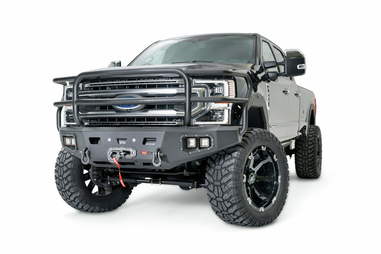 Warn - ASCENT HD BUMPER FORD F250/350 WITH FULL GUARD - 106914