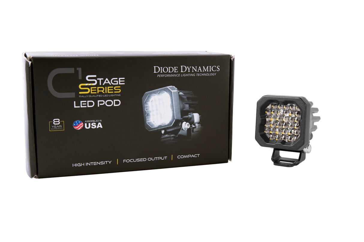 Diode Dynamics - Stage Series C1R White Flood Standard LED Pod (one) - DD7423S
