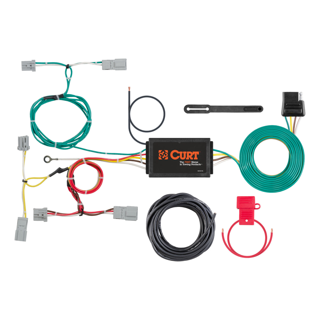 Curt - Custom Wiring Harness, 4-Way Flat Output, Select Mazda CX-5 - 56310
