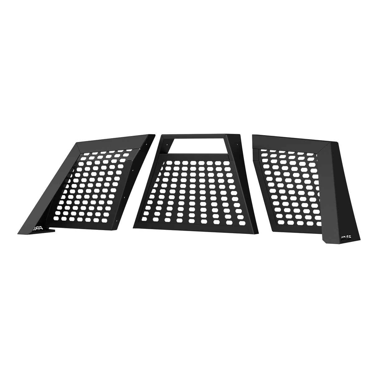 Aries - Switchback Black Aluminum Headache Rack, Select Toyota Tundra - 1110117