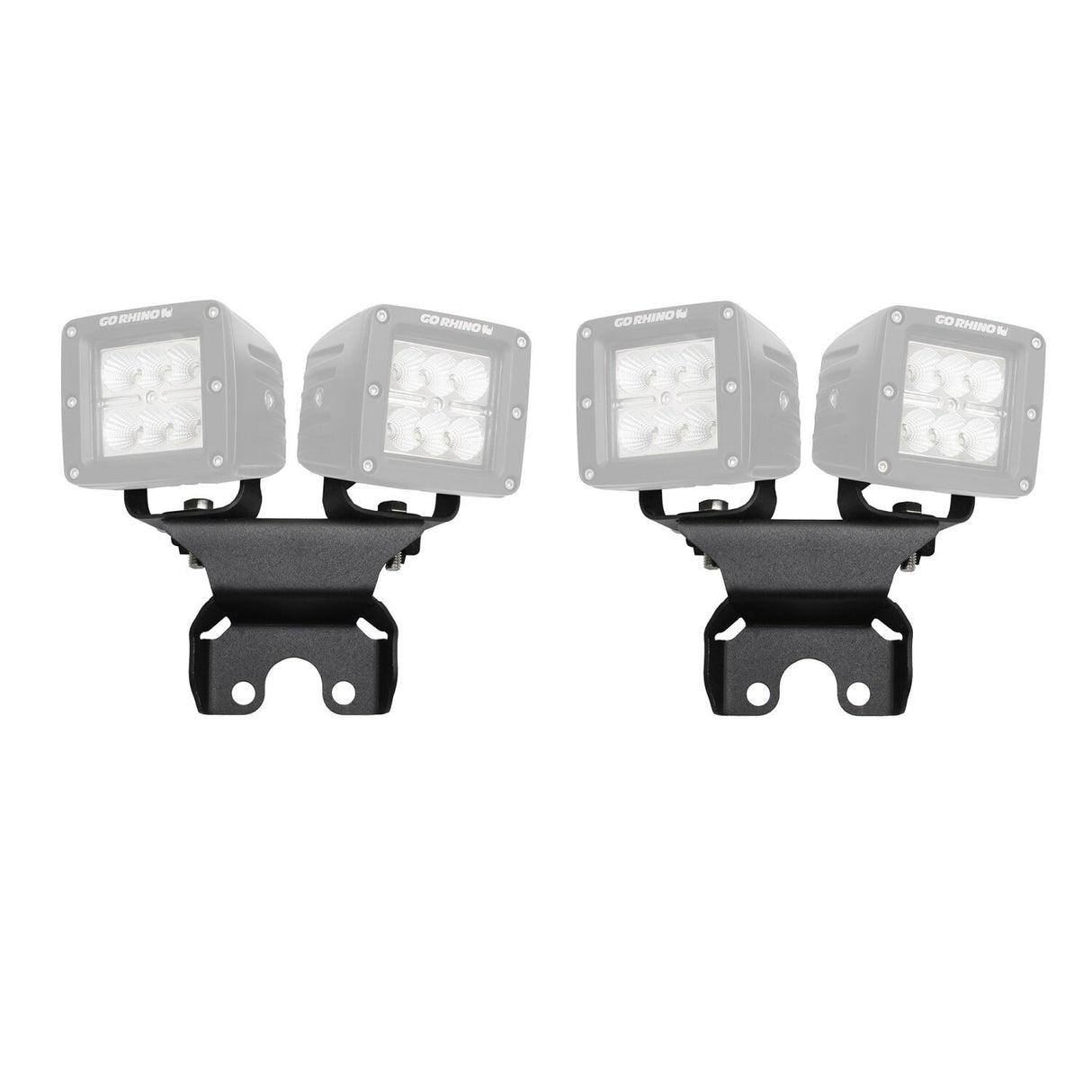 Go Rhino 599502T - XE Hard Top Light Mount - Textured Black