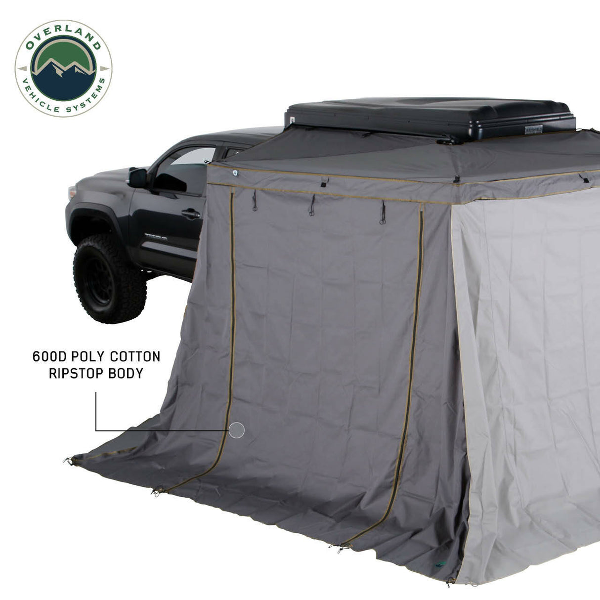 Overland Vehicle Systems - 270 Side Walls 1 and 2 - 270 LTE Awning Wall kit driver - 18309909