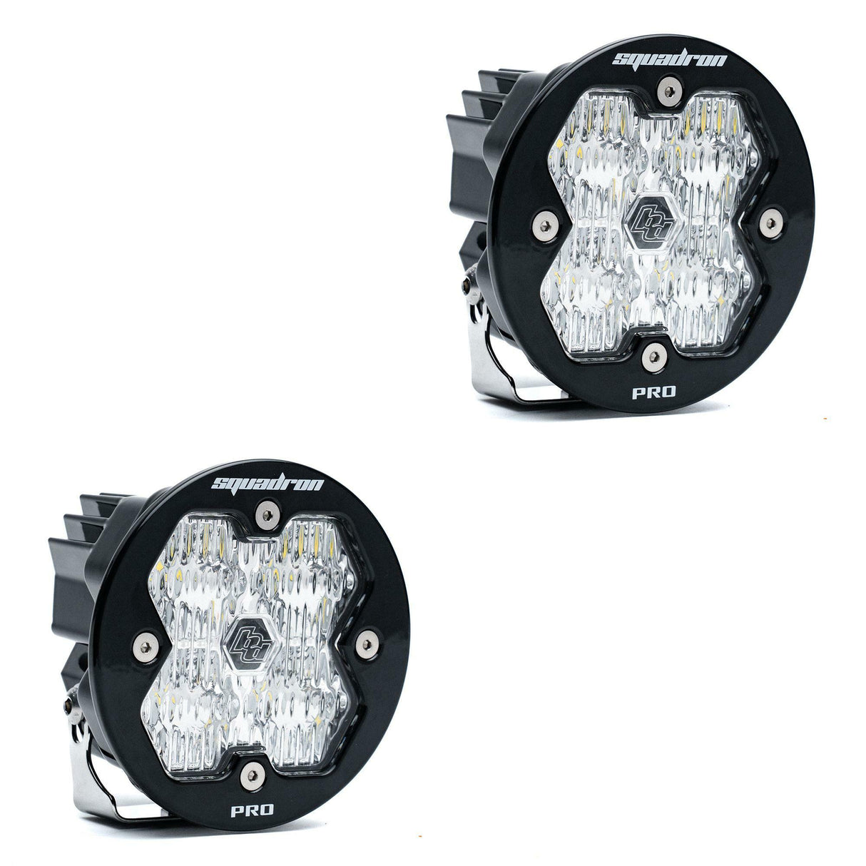 Baja Designs - 59-7805-2NH Squadron-R 2.0 Pro Black LED Auxiliary Light Pod Pair (No Harness)