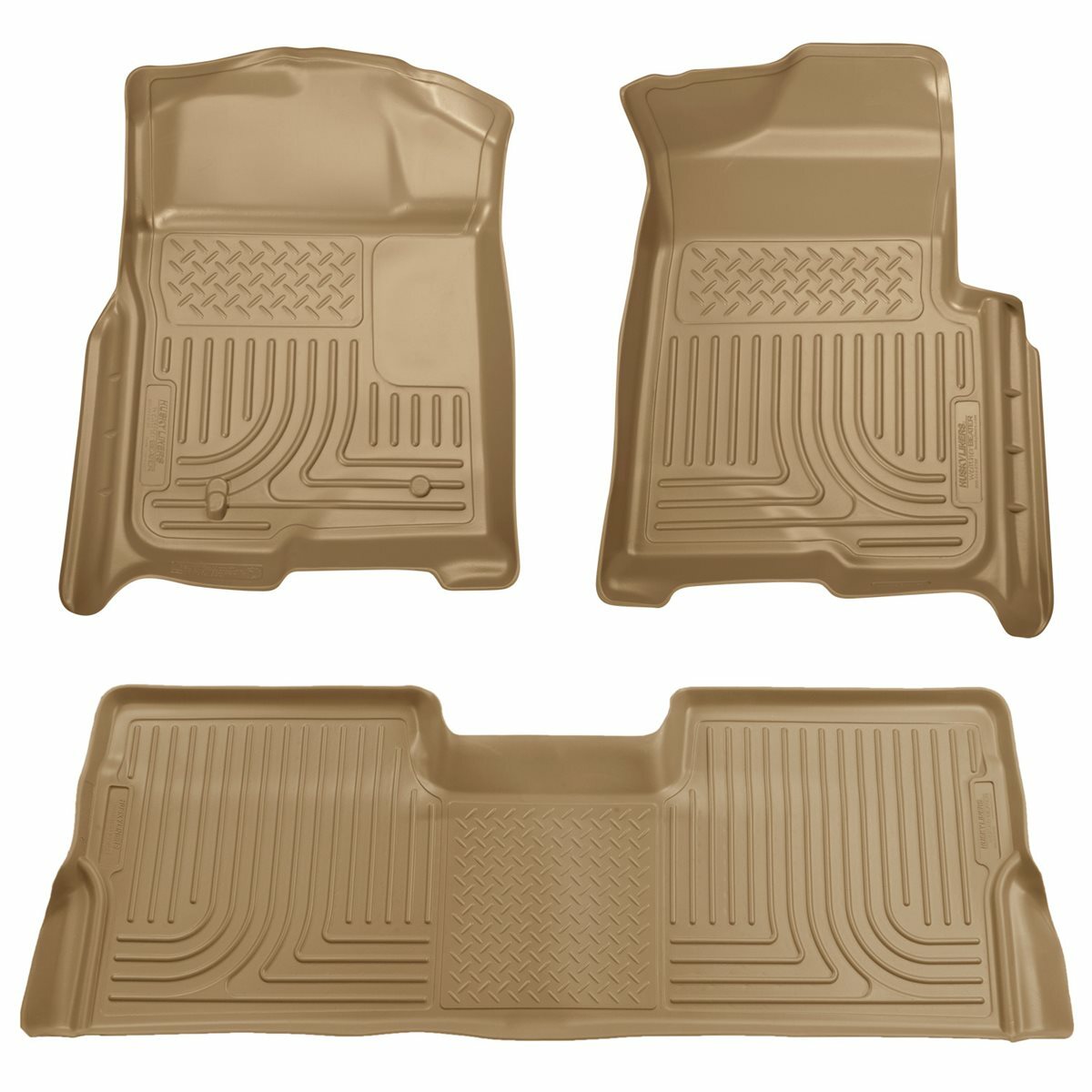 Husky Liners - Front & 2nd Seat Floor Liners (Footwell Coverage) - 98333