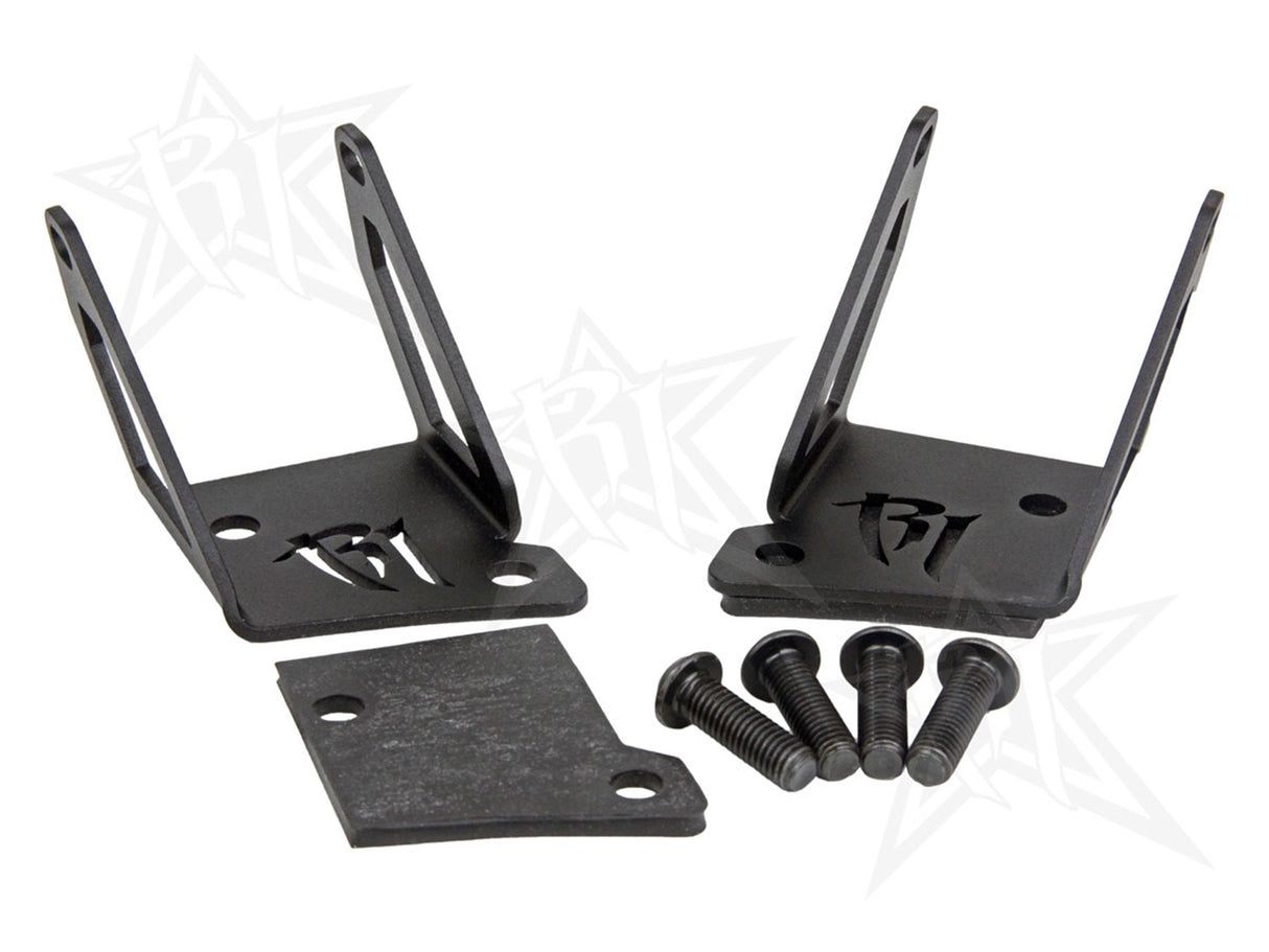 RIGID 2007-2015 Jeep JK A-Pillar Mount Kit, Fits D-Series or Radiance POD Lights