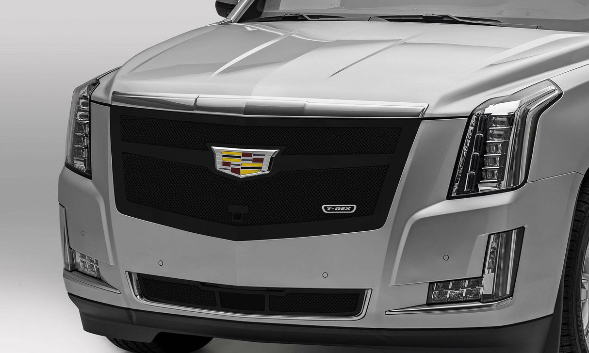 T-Rex Grilles - 1 Pc Small Mesh Mild Steel Upper Class Grille Replacement - Only fits 2015i -2019 models - 51181