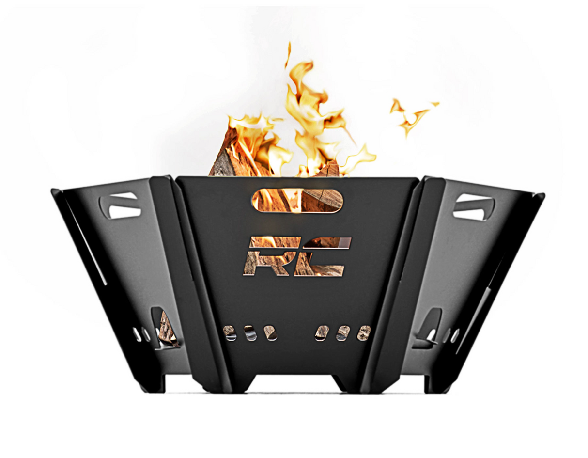 Rough Country 117513A Overland Collapsible Fire Pit w/Carry Bag - 117513A