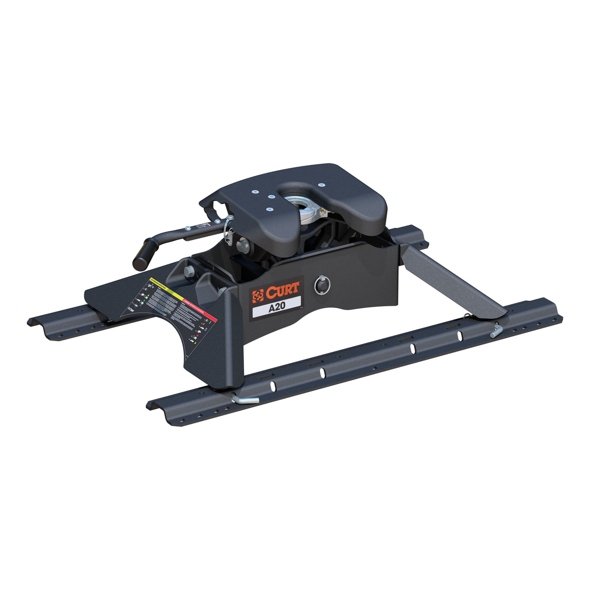 Curt - A20 5th Wheel Hitch with Rails - 16141