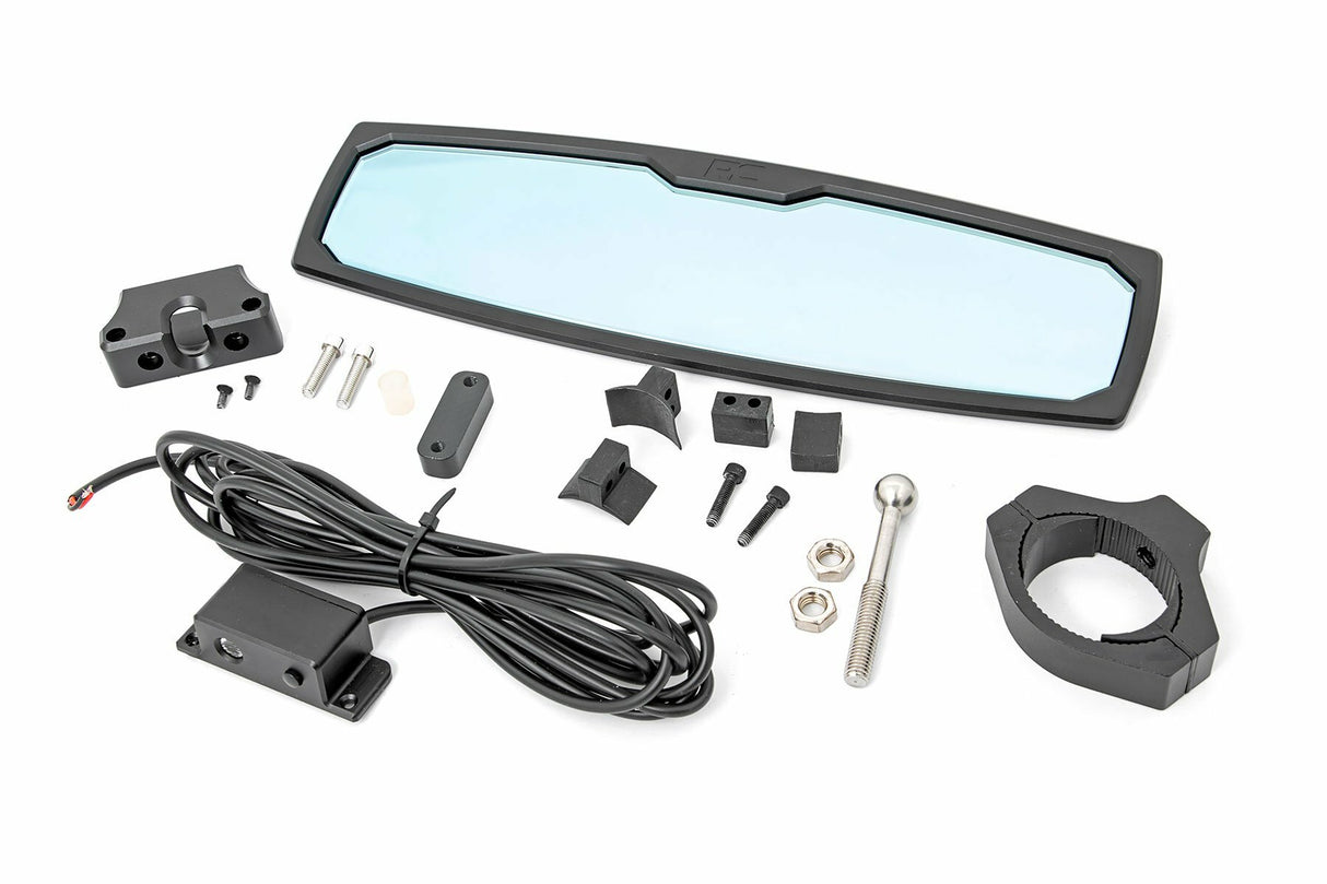Rough Country 99007A UTV Aluminum Rear View Mirror - 99007A