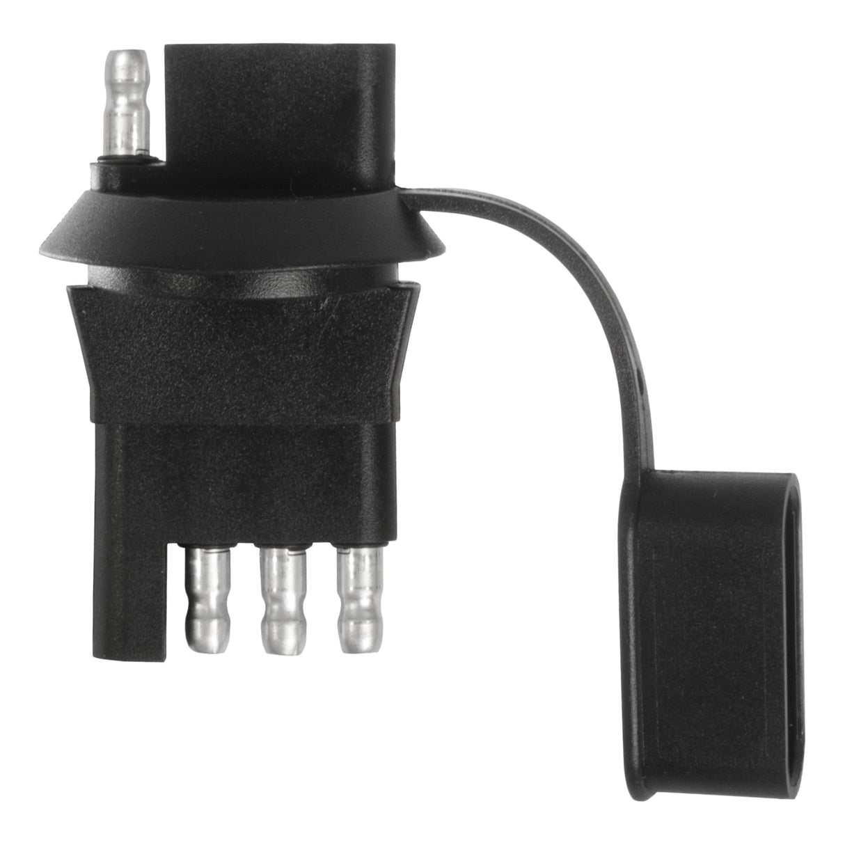 Curt - 4-Way Flat License Plate Light Plug Adapter - 58404
