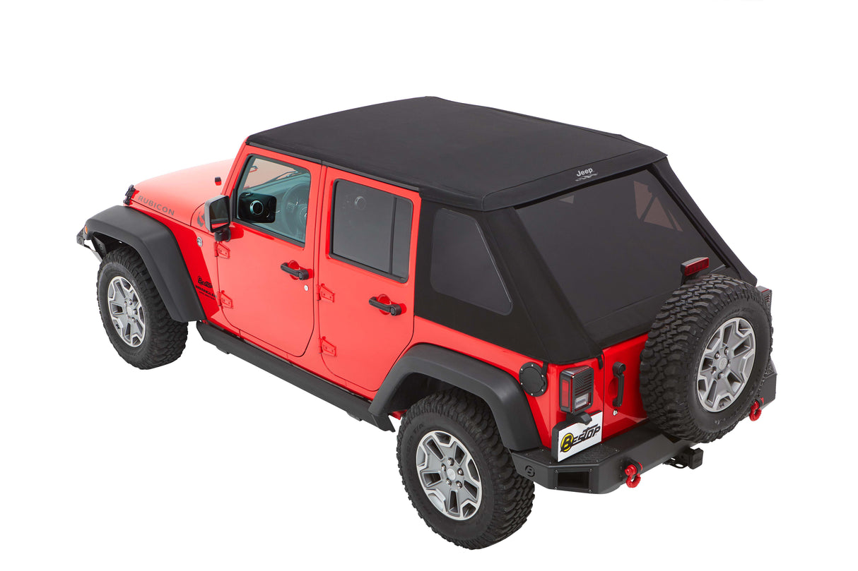 Bestop - 56453-17 - JEEP(R) Trektop(R) Slantback Soft Top