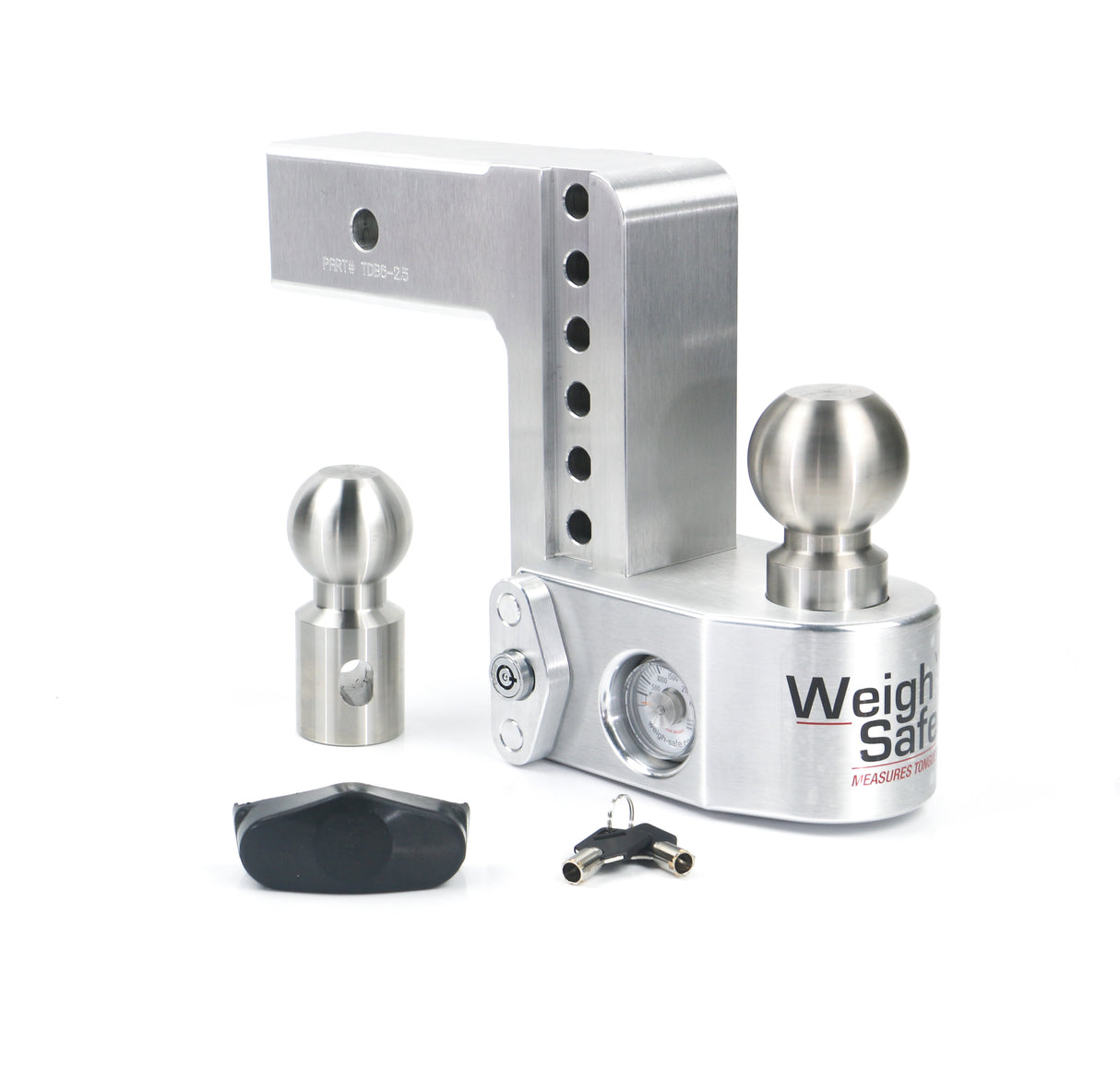 Weigh Safe - 6" Drop Hitch with 2.5" Shank