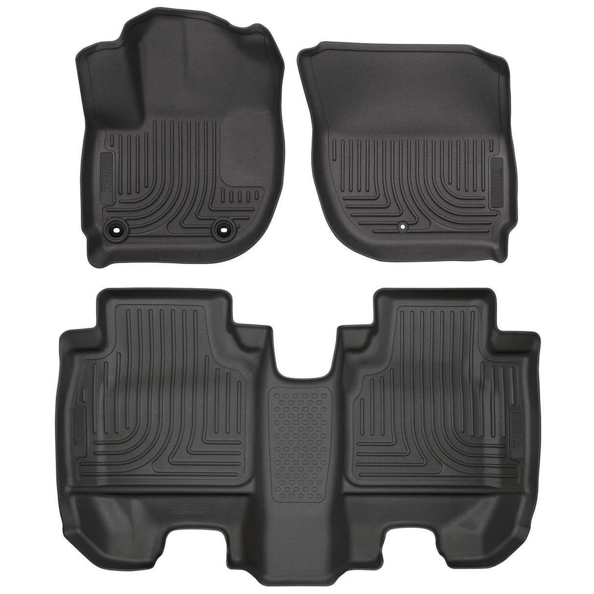 Husky Liners 93701 Weatherbeater - Front & 2nd Seat Floor Liners