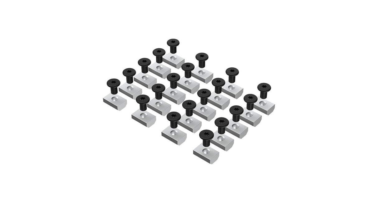 Rhino-Rack - Pioneer 6 M6 Screws & Channel Nuts Set Of 20 - 61041