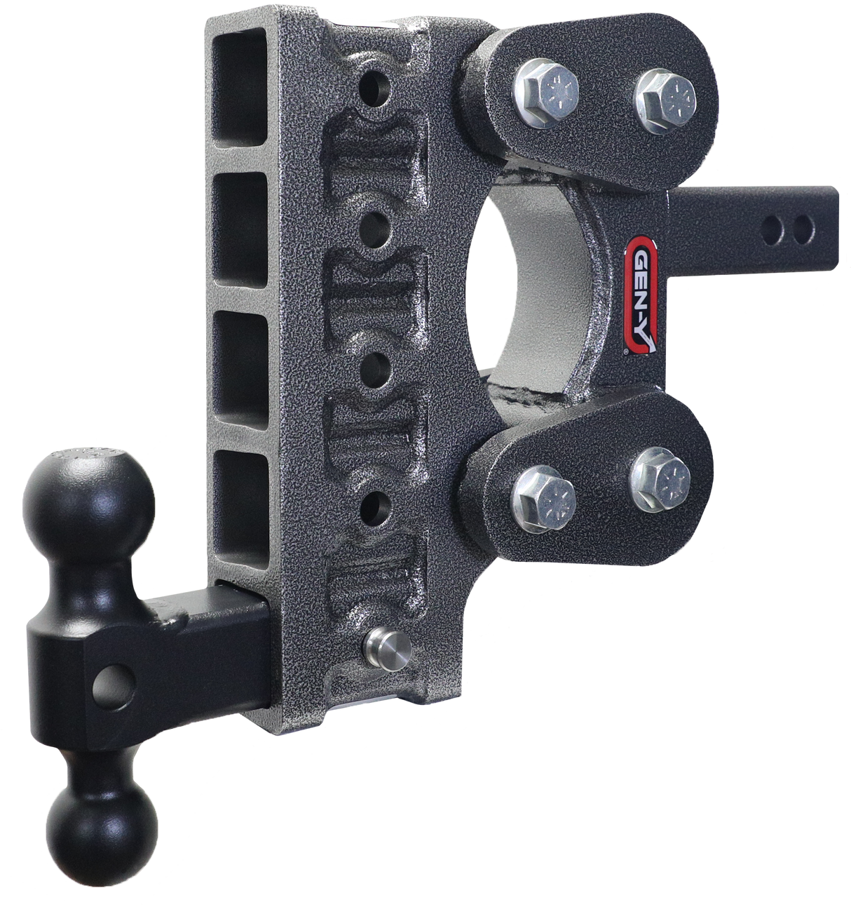 GEN-Y - Hitch GH-1015 The BOSS TORSION-FLEX 2" Shank 7.5" Drop 1.1K TW 10K Hitch & GH-031 Versa-Ball - GH-1015