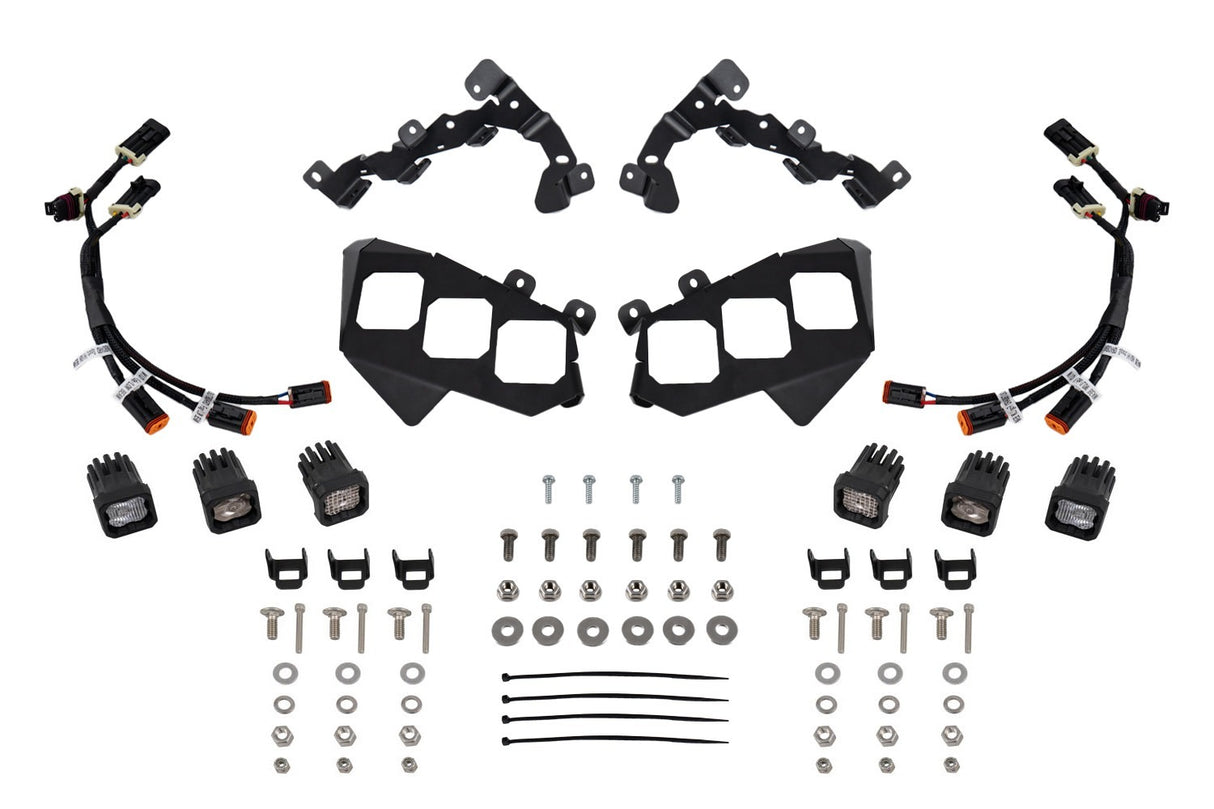 Can-Am Maverick X3 C1 Headlamp Kit Sport White ABL (pair)