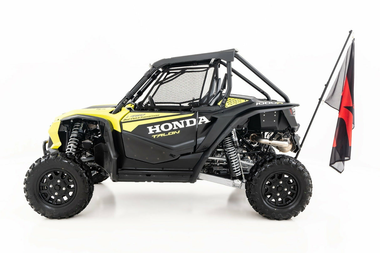 Rough Country - Flag Pole Holder - Single - 2 & 2.5" Inch Hitch - w Flag Pole - 117520