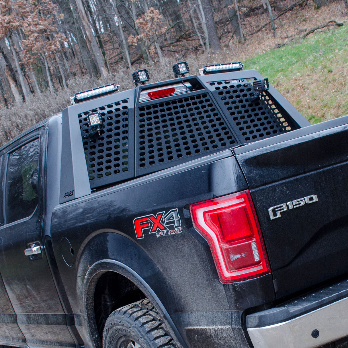 Aries - Headache Rack Light Mounting Brackets (2-Pack) - 1110311