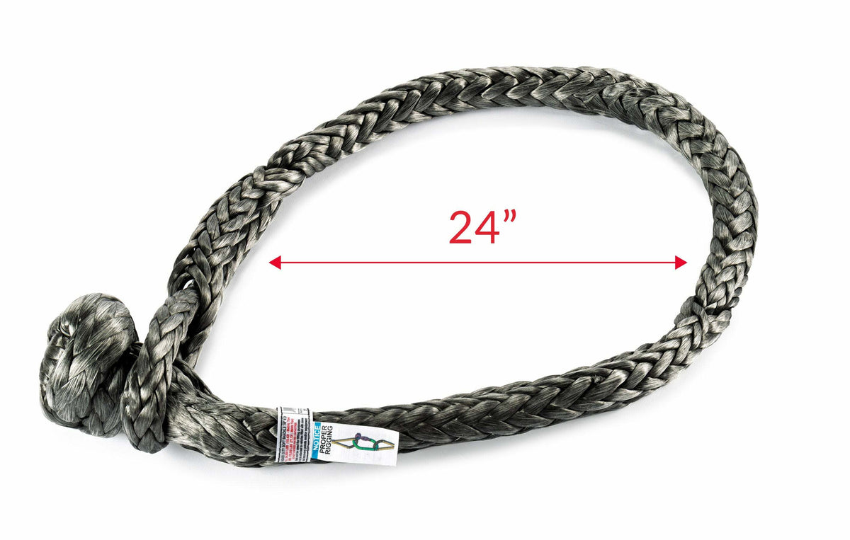 Factor55 - INDUSTRIAL STANDARD DUTY SOFT SHACKLE – 7/8” X 24” - 00126