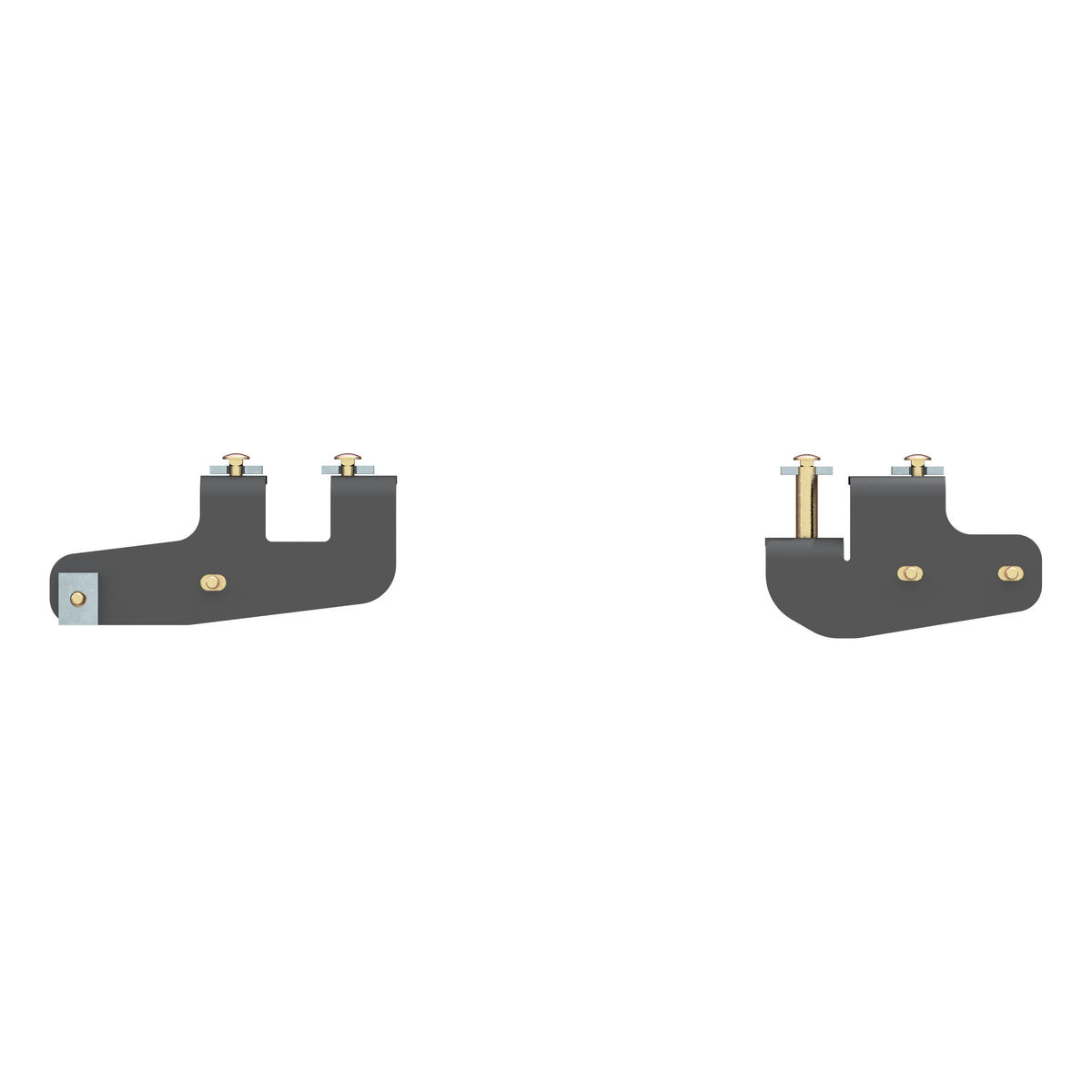 Curt - Custom 5th Wheel Brackets, Select Ram 2500 (Except with 5th Wheel Prep Package) - 16427