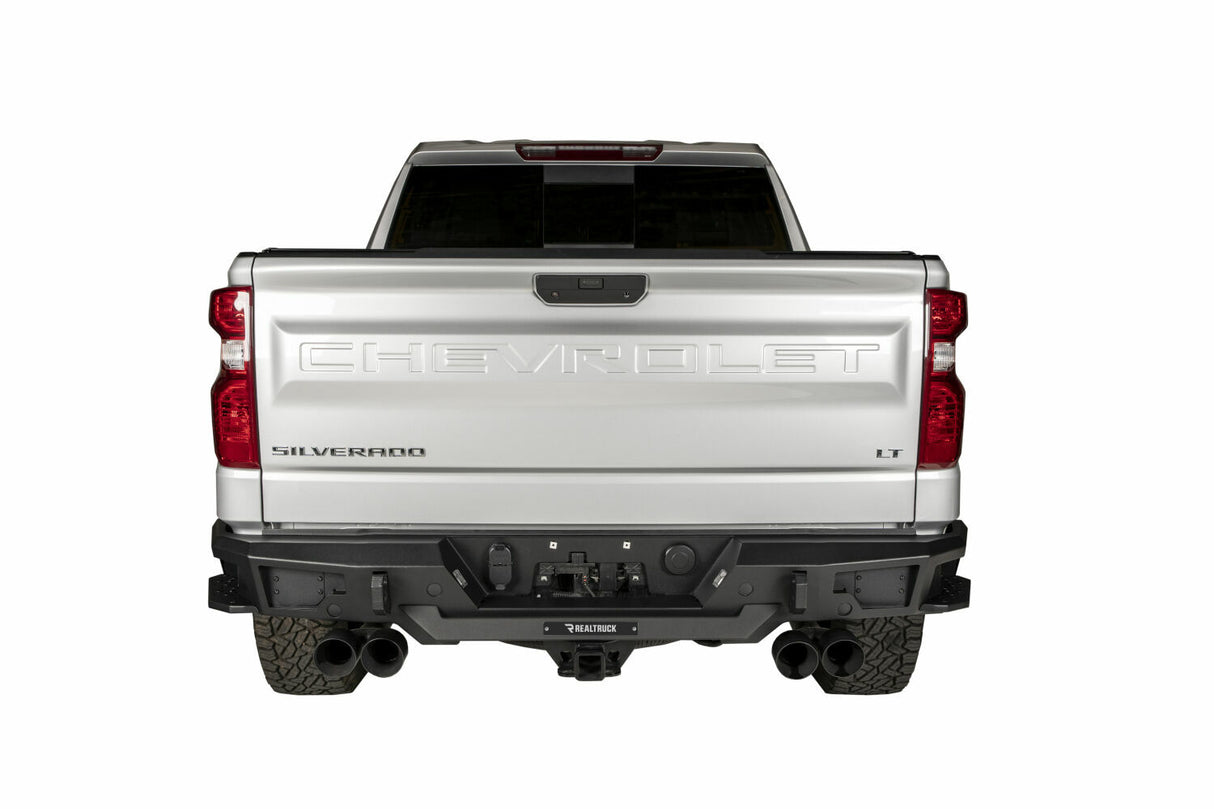 Go Rhino 28176T BR20.5 Rear BR Bumper for Chevrolet Silverado GMC Sierra 1500