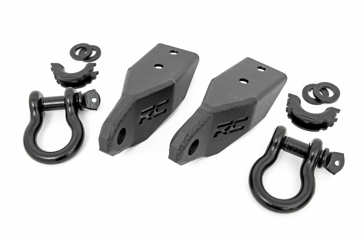 Rough Country RS153 Tow Hook Brackets - RS153