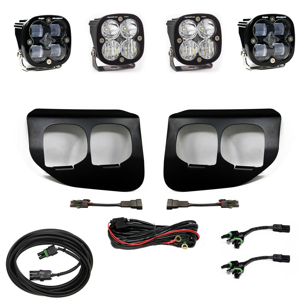 Baja Designs - 447736UP - Squadron SAE/Pro Fog Pocket Light Kit