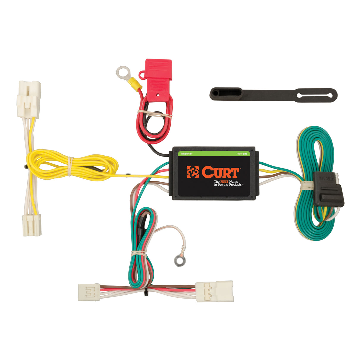 Curt - Custom Wiring Harness, 4-Way Flat Output, Select Hyundai Sonata Hybrid - 56241