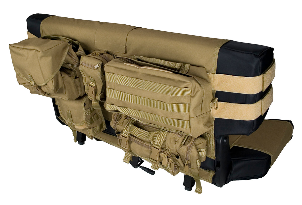 Rugged Ridge - Rear Cargo Seat Cover, Tan; 87-06 Jeep CJ/Wrangler YJ/TJ - 13246.04
