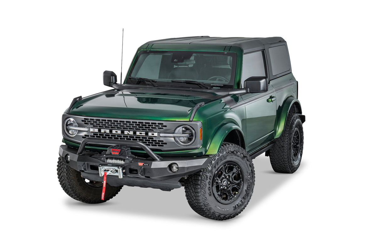Warn - Elite Front Bumper with Prerunner Grille Guard for 2021-2026 Ford Bronco - 111116