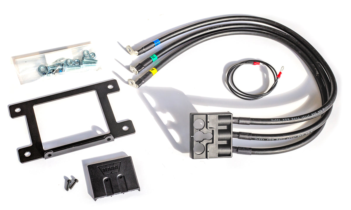 Warn - ZEON XC Control Pack Relocation Wiring Kit 31 Inch Length with Bracket - 111872