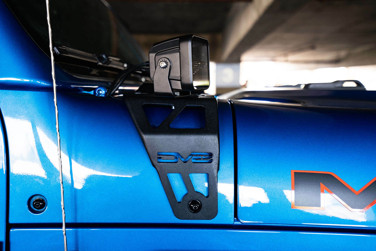 DV8 Offroad - Jeep JL 392 & Jeep JT Mojave Edition Dual Pod Light Mounts - LBJL-06