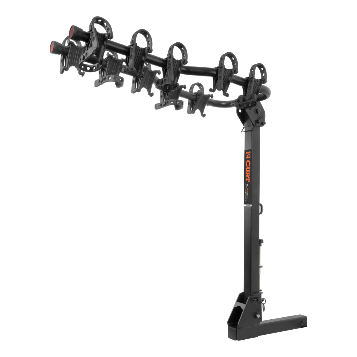 Curt - Premium Hitch-Mounted Bike Rack (5 Bikes, 2" Shank) - 18065