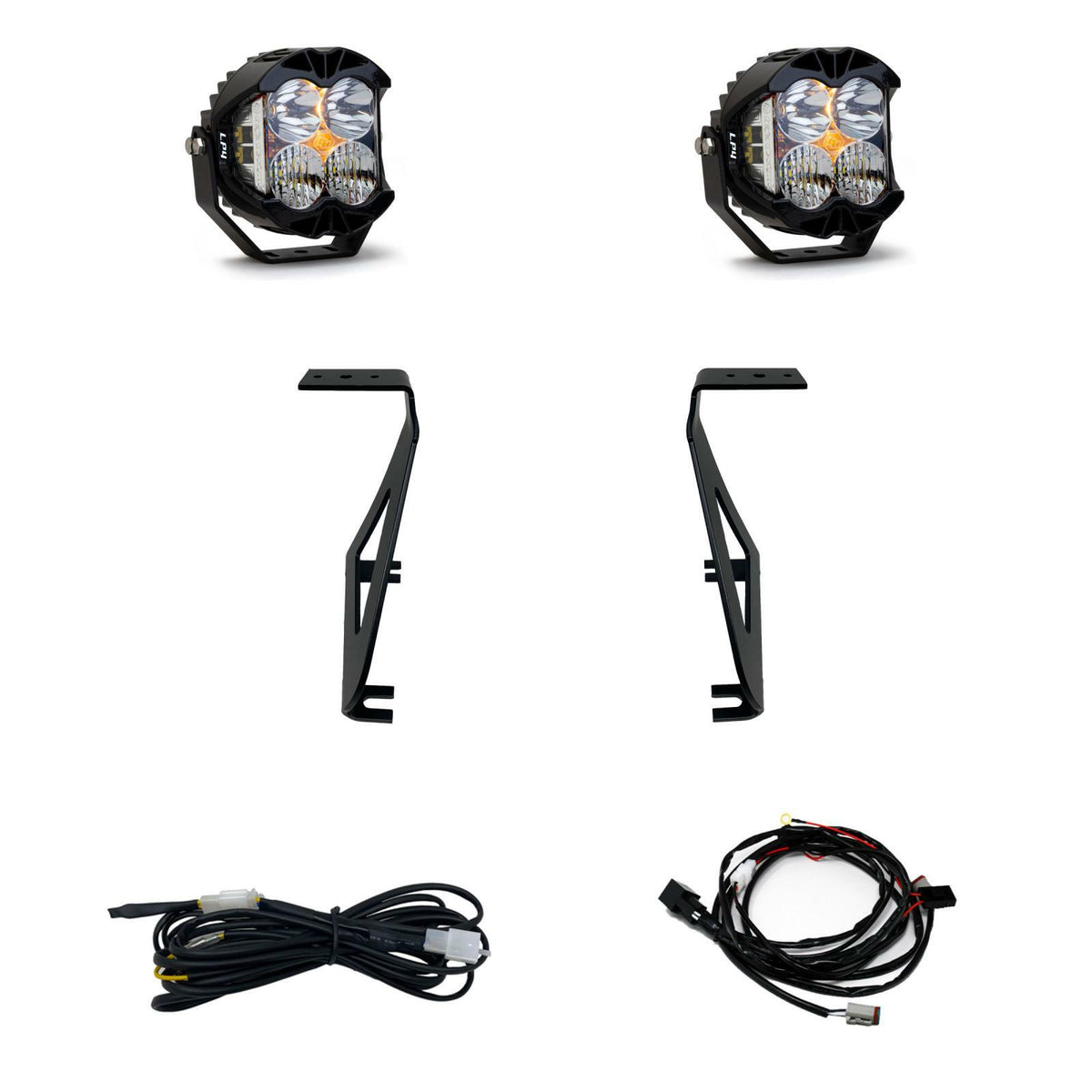 Baja Designs - 448068 - LP4 Pro A-Pillar Light Kit