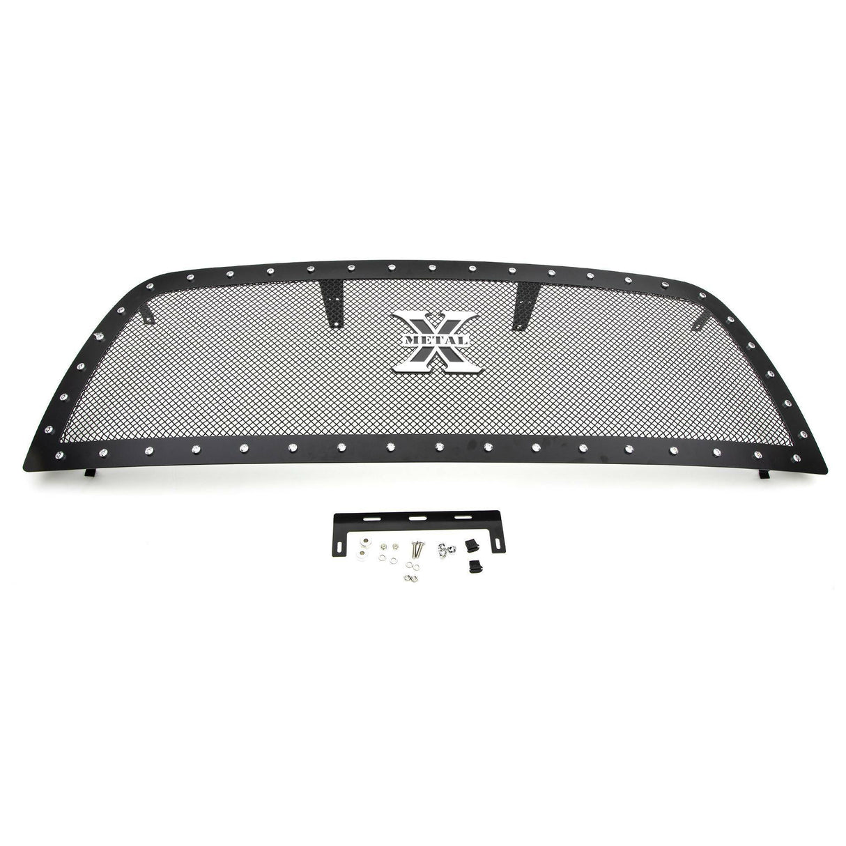 T-Rex Grilles - 1 Pc Small Mesh Mild Steel X-Metal Grille Replacement - 6714521