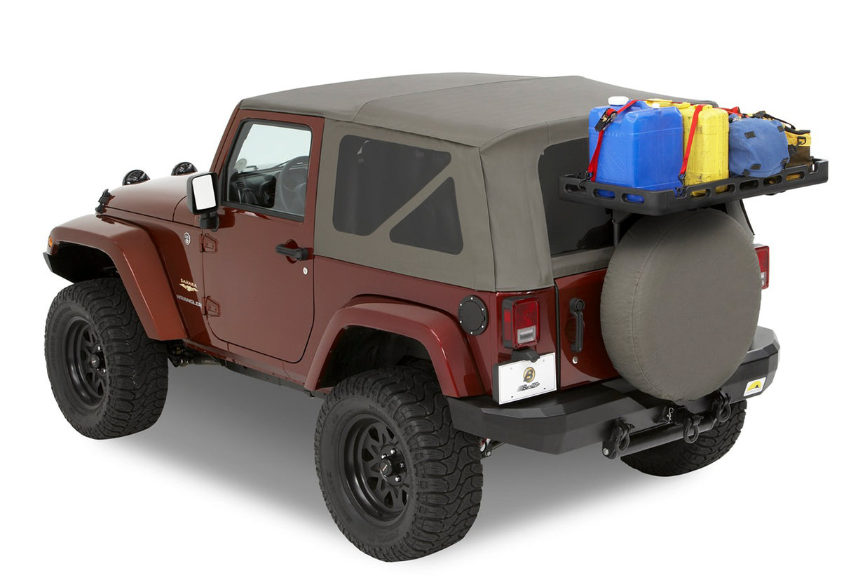 Bestop - 41412-01 - HighRock 4x4 Tailgate Rack Bracket Kit