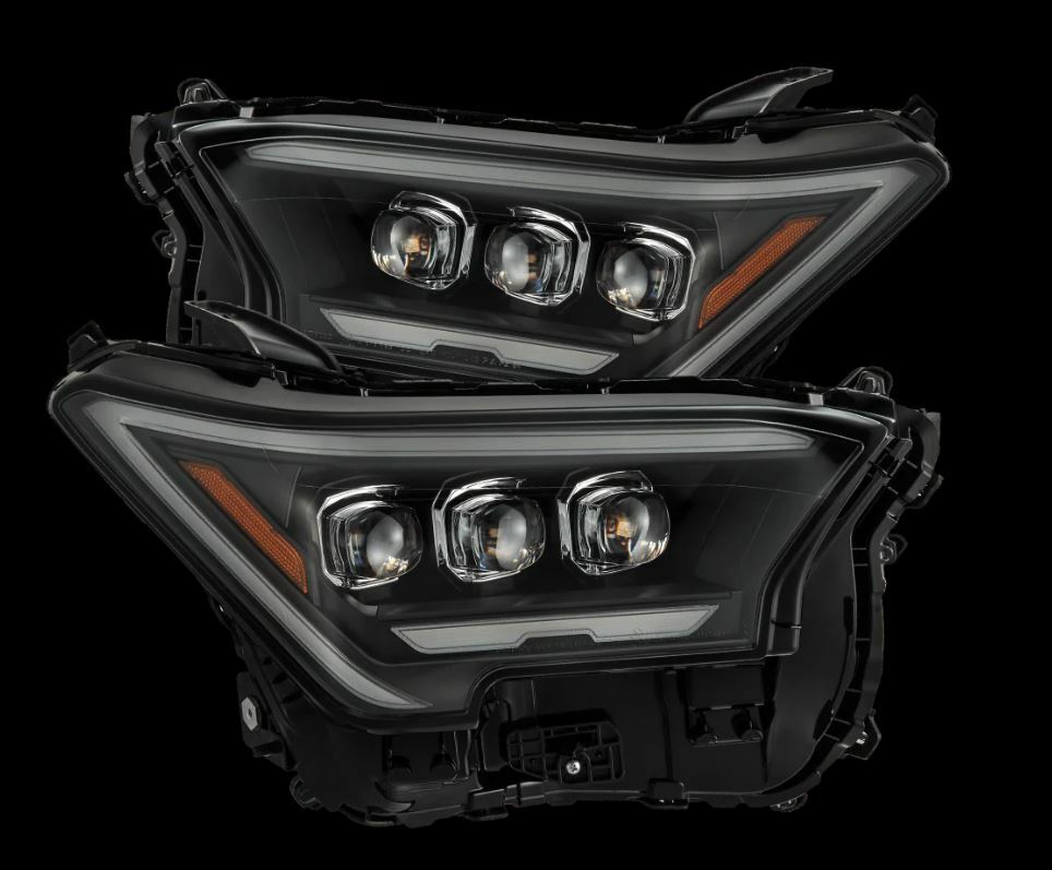 AlphaRex 880327 Projector Headlights Black