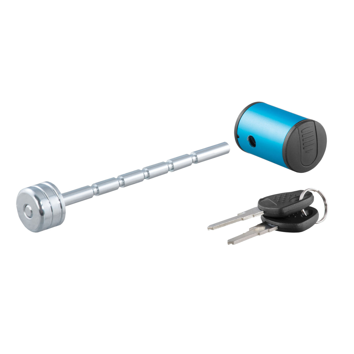 Curt - Coupler Lock (1/4" Pin, 1" to 3" Latch Span, Right-Angle, Chrome) - 23503