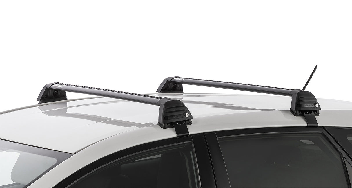 Rhino Rack - Vortex ROC25 Flush Black 2 Bar Roof Rack - RV0322B