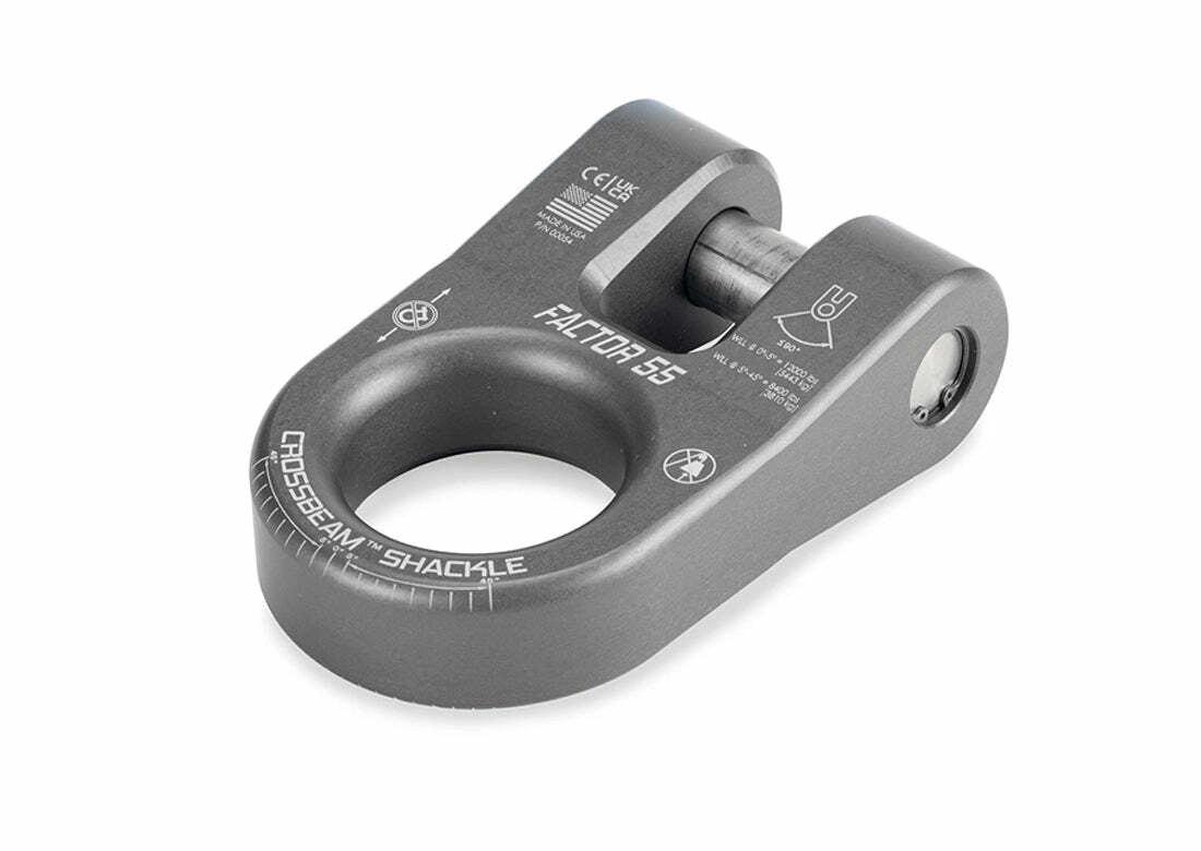 Factor55 - Crossbeam Shackle - Gray - 00054-06