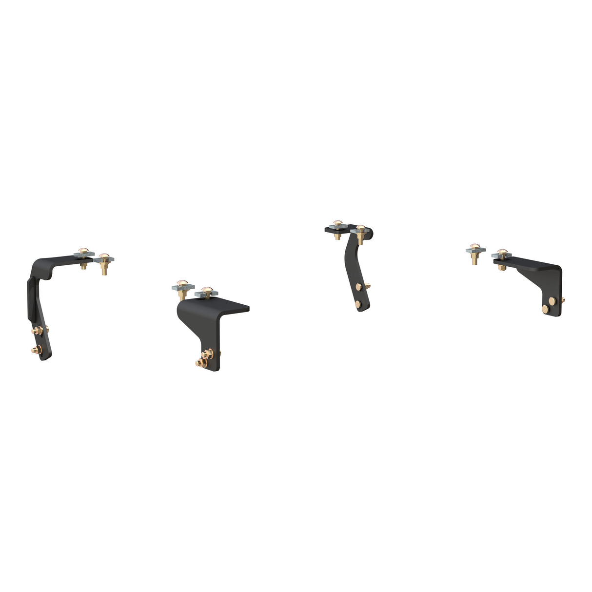 Curt - Semi-Custom 5th Wheel Brackets, Select Dodge, Ram 1500 - 16306