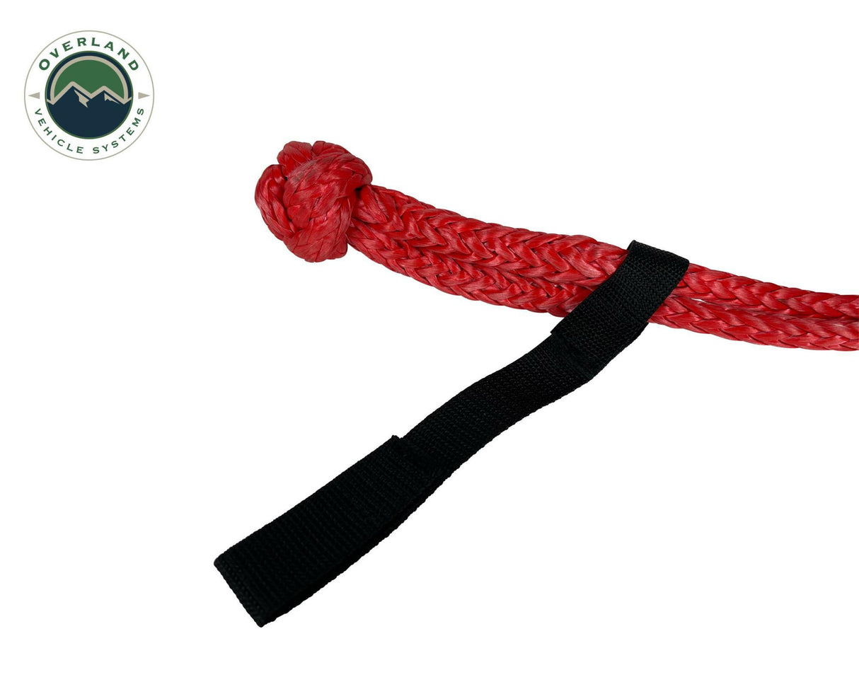 Overland Vehicle Systems - Overland Vehicle Systems Synthetic Winch Line with Soft Shackle - 19009918