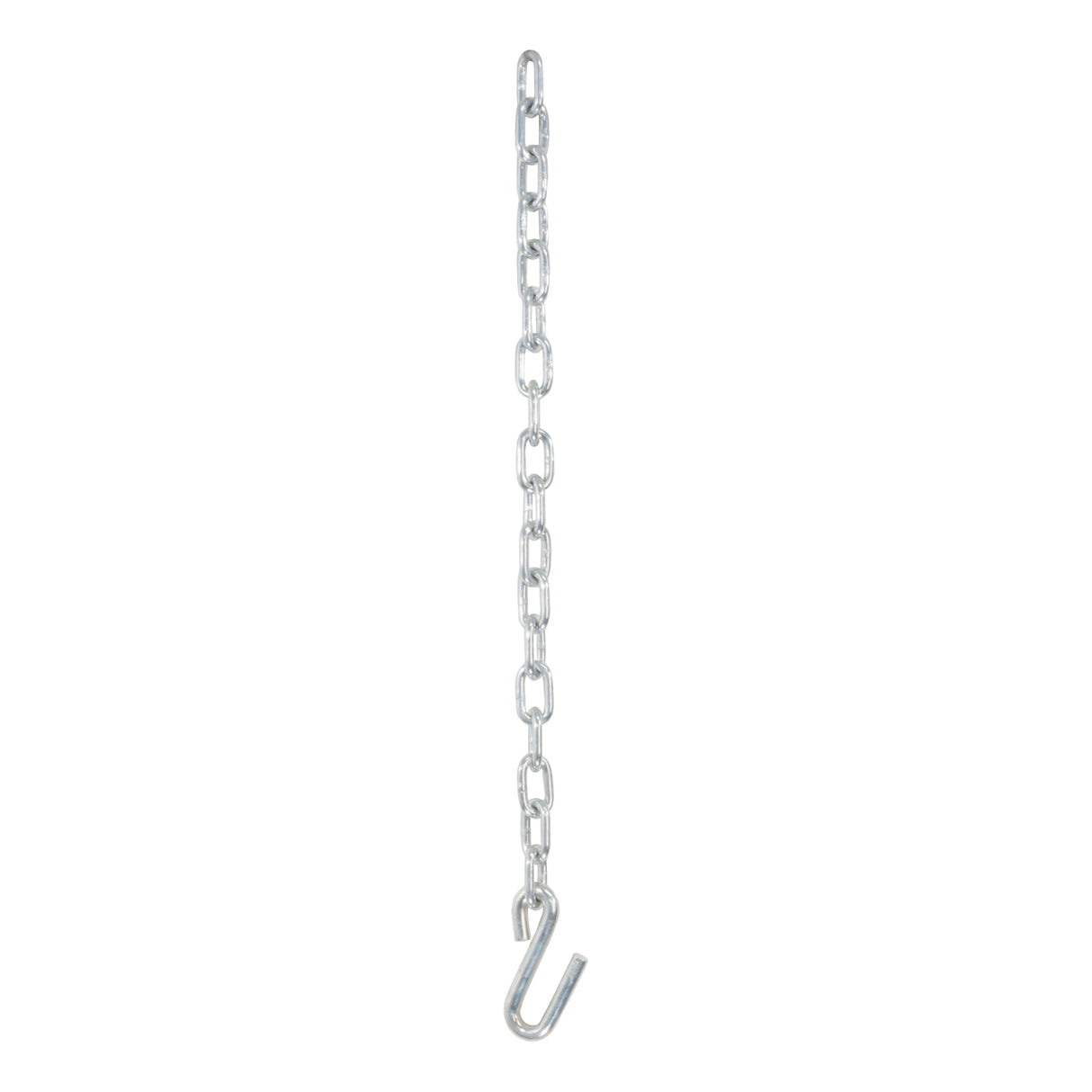 Curt - 27" Safety Chain with 1 S-Hook (5,000 lbs, Clear Zinc) - 80040