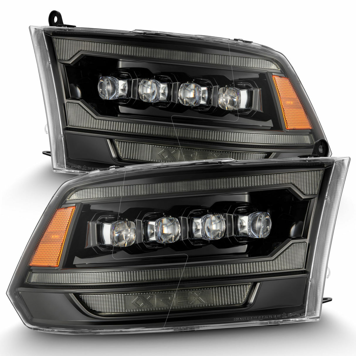 AlphaRex 880557 LED Projector Headlights in Alpha-Black