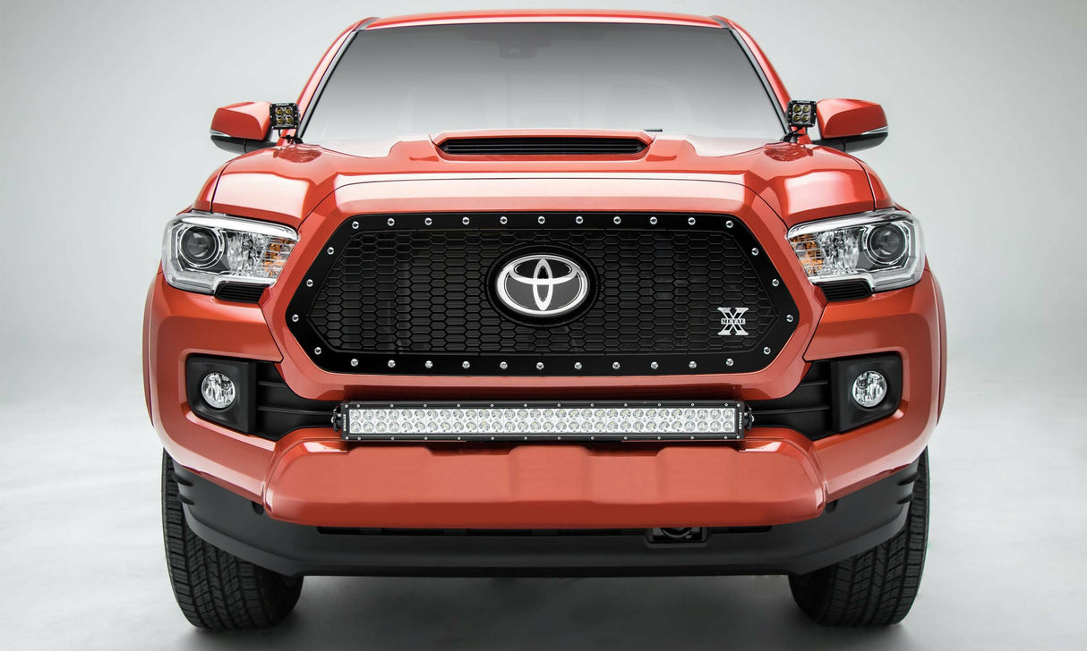 T-Rex Grilles - 1 Pc Laser Cut Pattern Mild Steel Laser X Grille Insert - 7719511