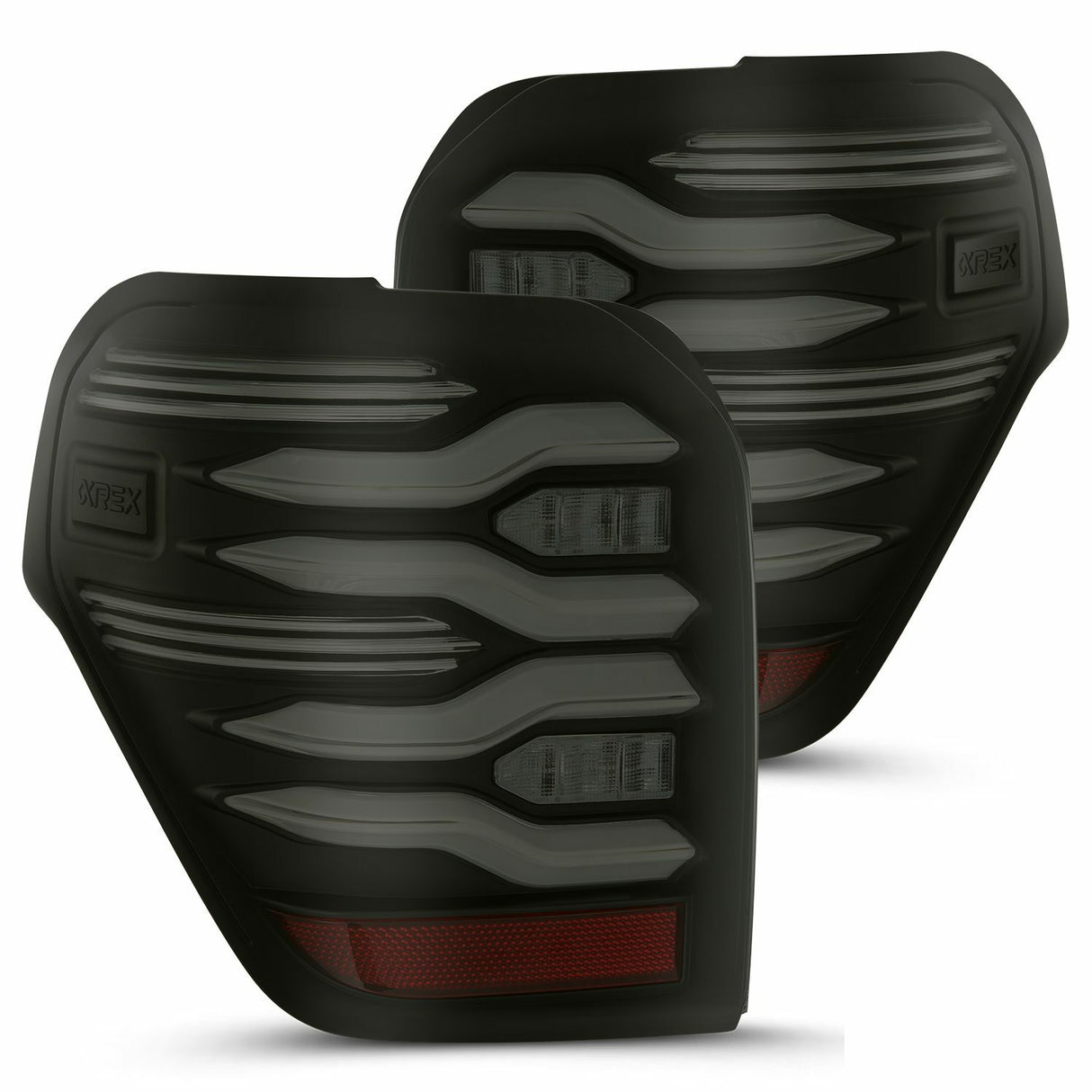 AlphaRex 690040 LED Taillights Black
