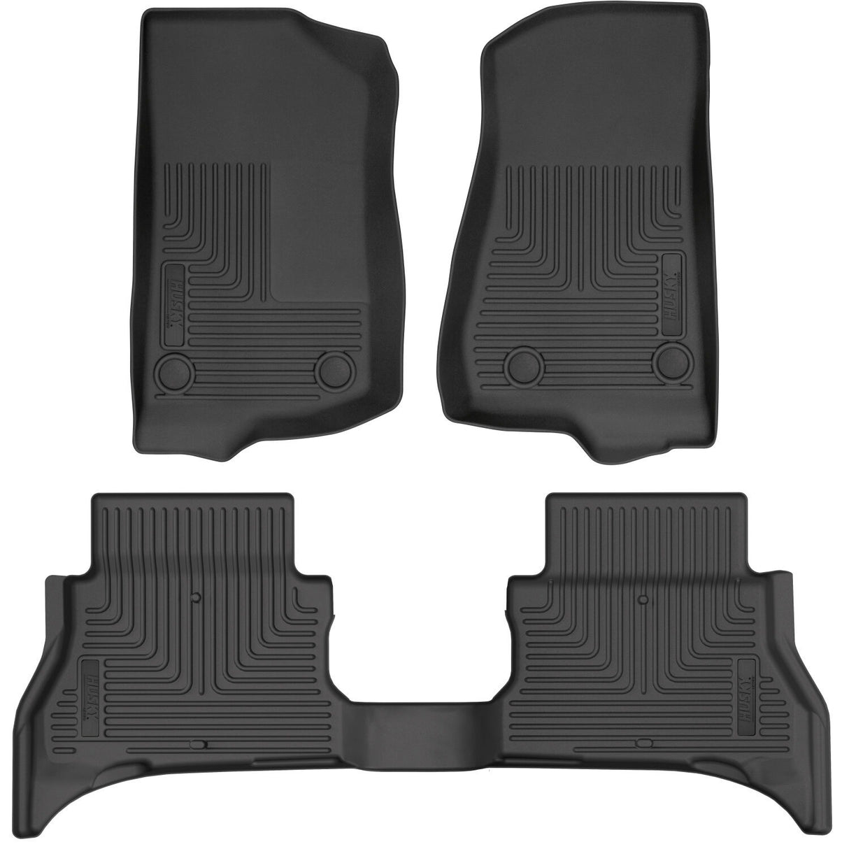 Husky Liners 93981 Weatherbeater - Front & 2nd Seat Floor Liners