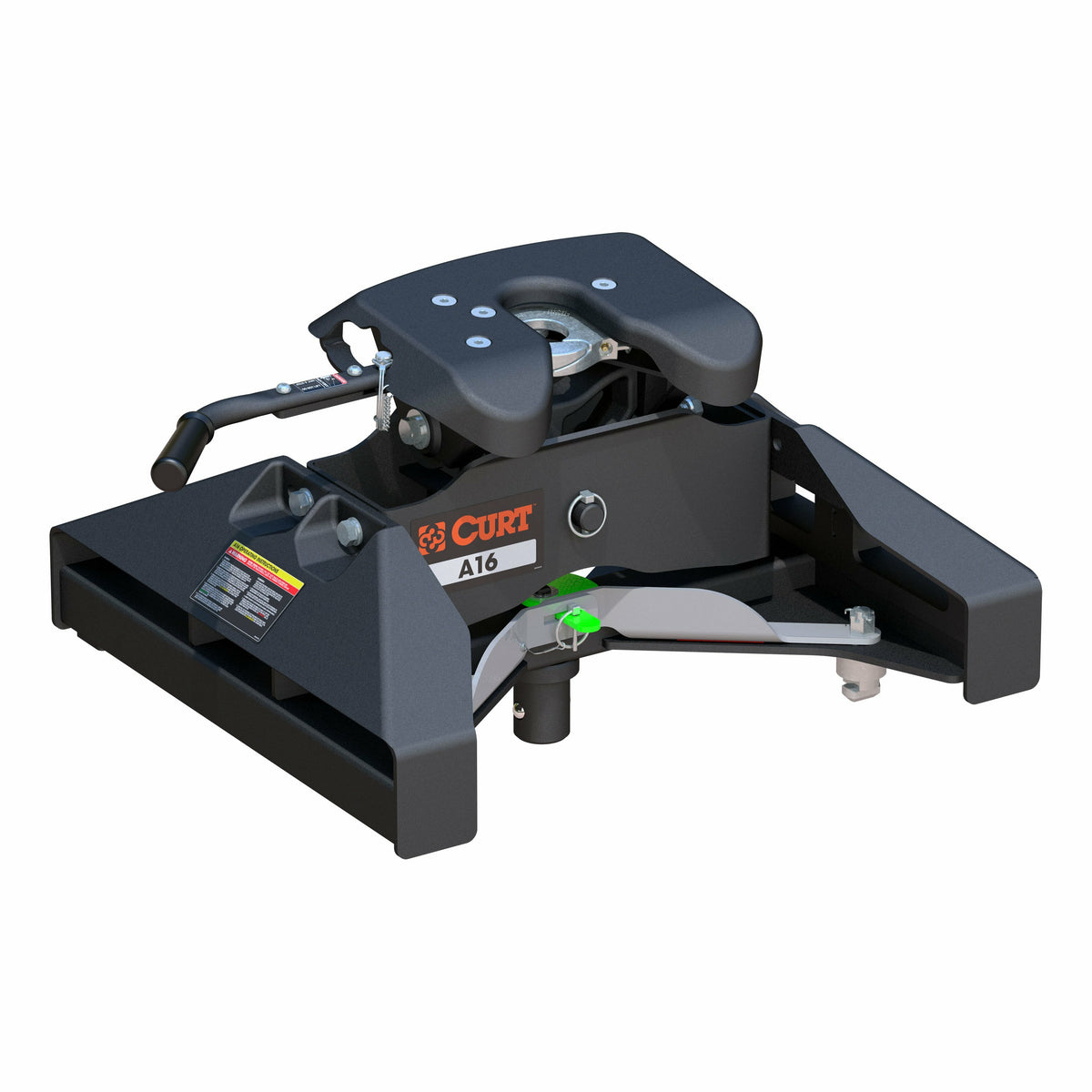 Curt - A16 5th Wheel Hitch, Select Nissan Titan XD, 8' Bed Puck System - 16073