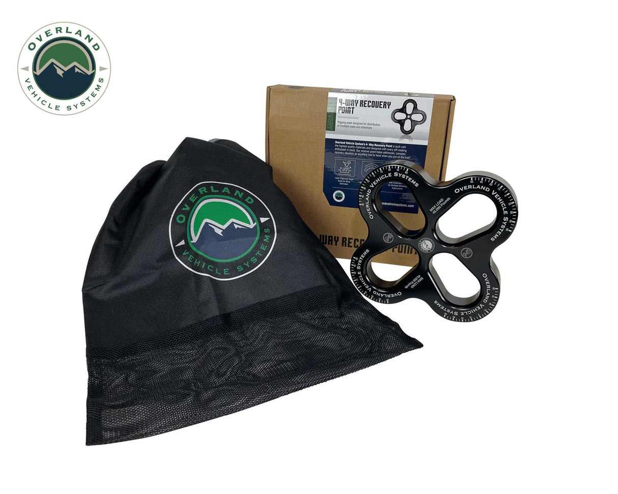 Overland Vehicle Systems - Overland Vehicle Systems Recovery Distribution Link Load Plate - 19250005