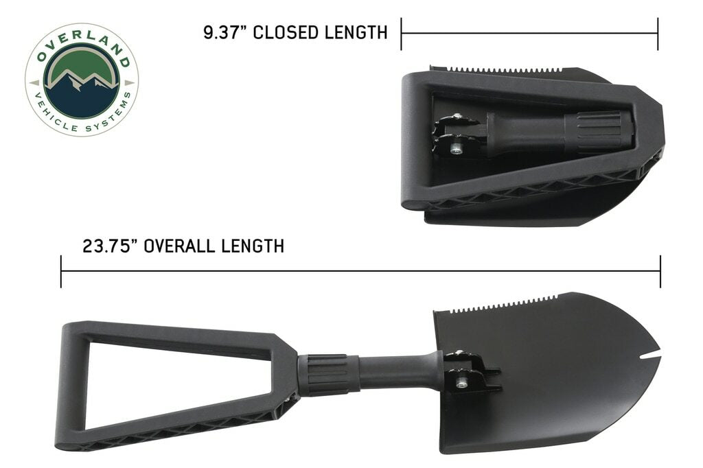 Overland Vehicle Systems - Multi Functional Military Style Utility Shovel for extreme - 19049901